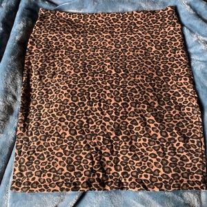 Xhilaration Leopard Mini Skirt🤎🖤